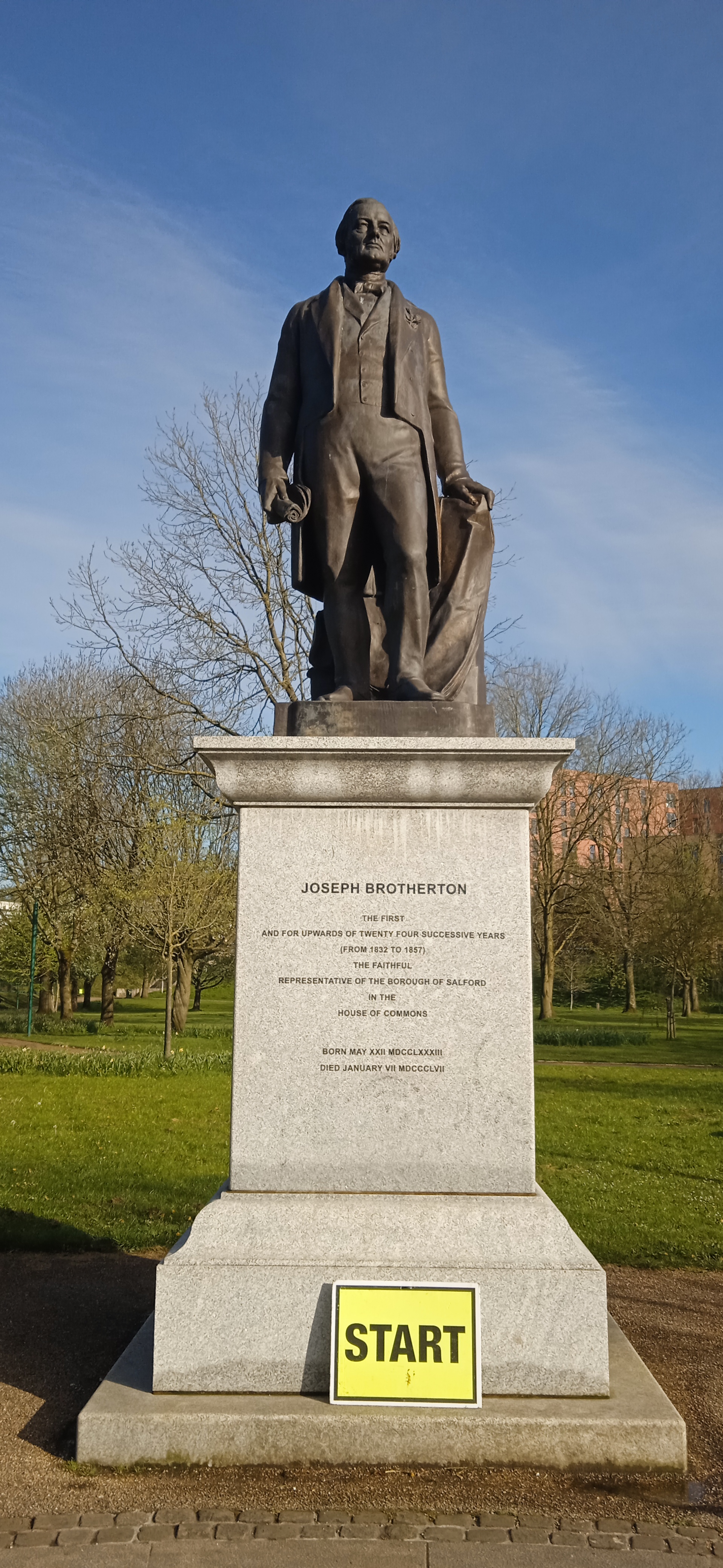 Broughton Statue